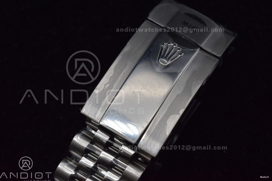 Jubilee Dial 633 Black DateJust Edition 1:1 DIWF Stick 41 904L on Steel 126334 Bracelet WellDesigned SA Best 0818